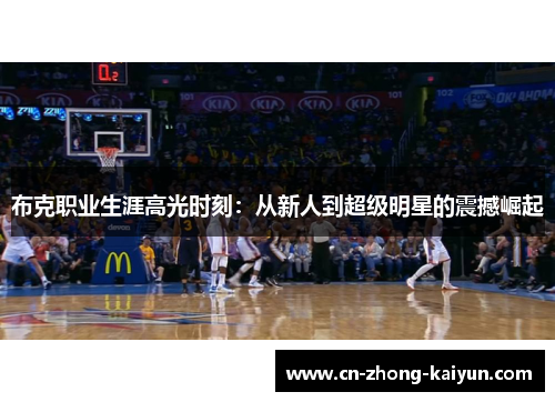 布克职业生涯高光时刻：从新人到超级明星的震撼崛起